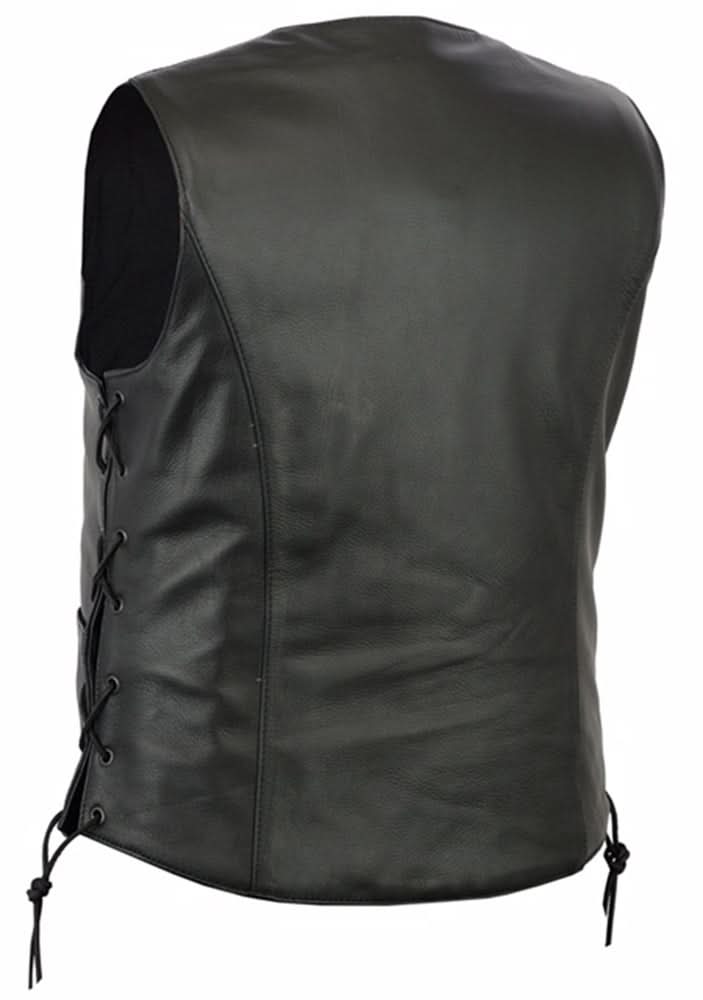 Aemor Women's Leather Motorcycle Vest Women's Leather Vests Renegade Classics