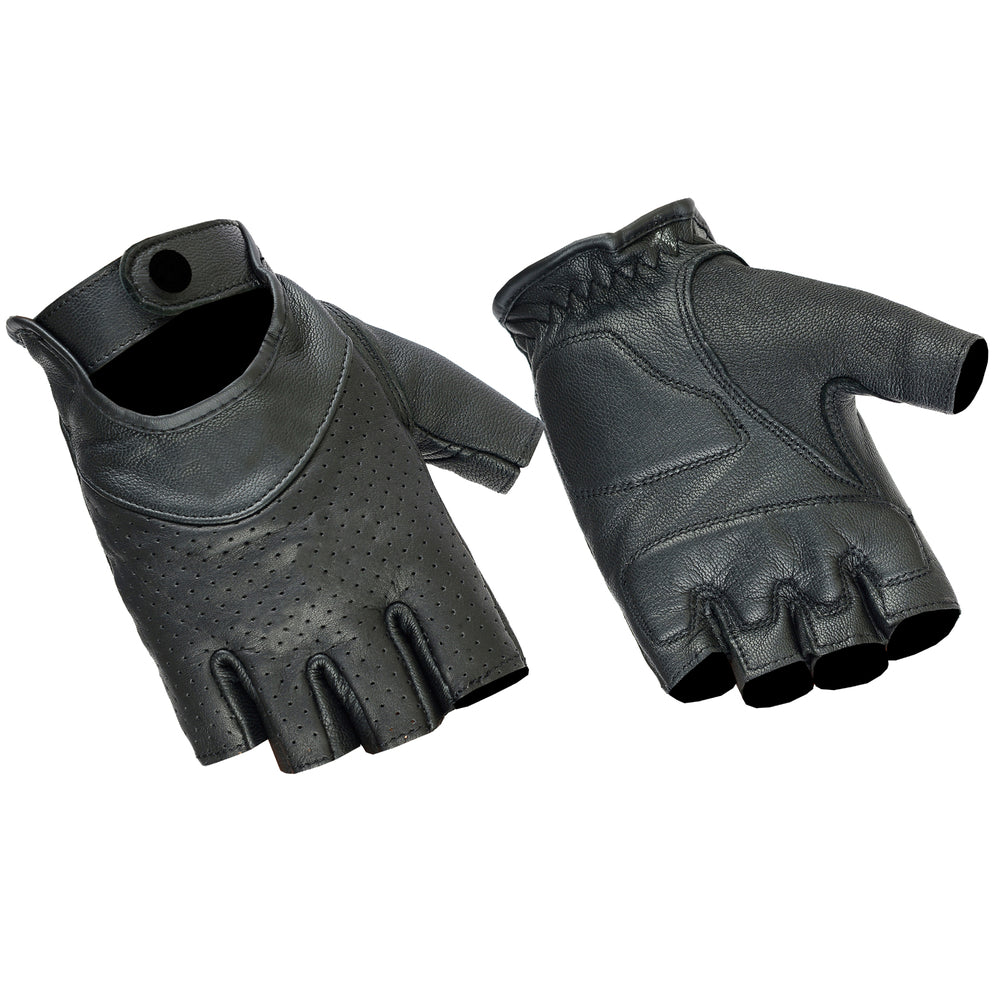 RC8 Women's Perforated Fingerless Glove