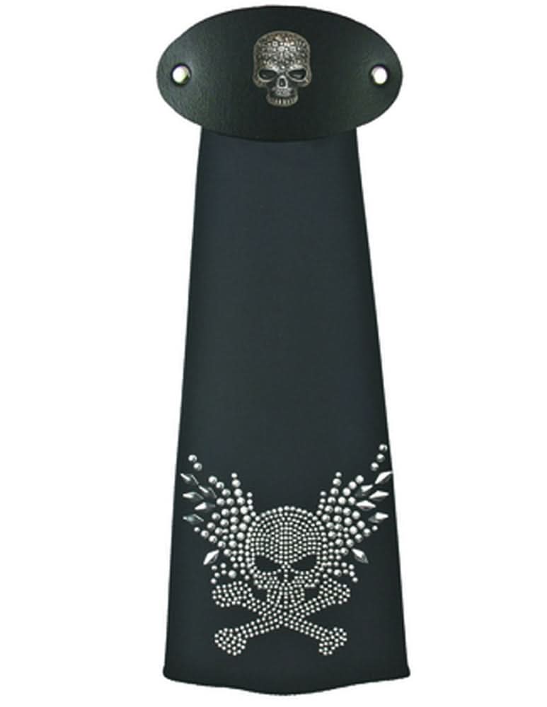 J782IH Winged Skull Hairtube Hairtubes Warhawk Customs