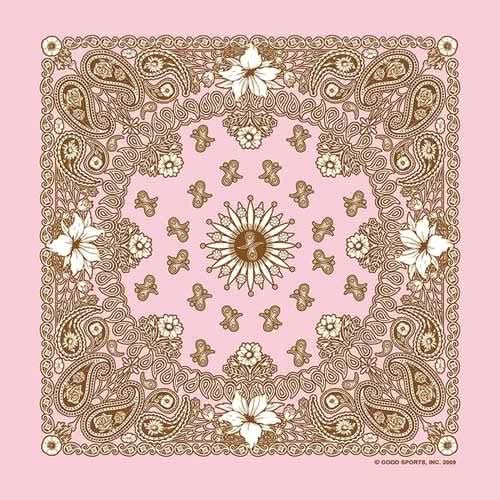 BD2513 Bandana Paisley Floral GS Bandanas Carolina Mfg.