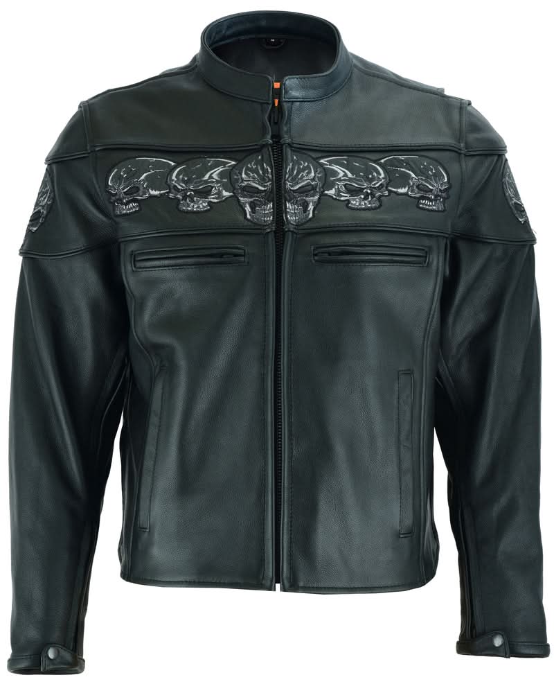 Revenant Men’s Black Scooter Jacket Men's Leather Jackets Renegade Classics