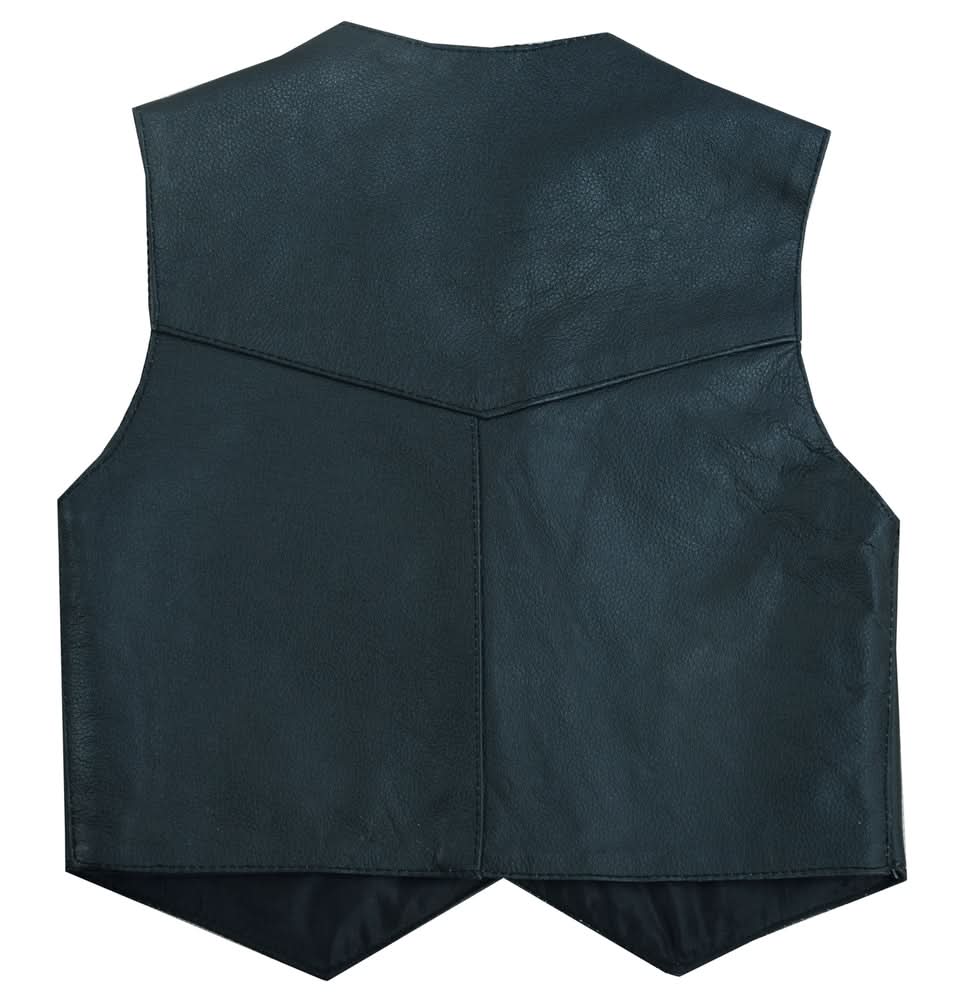 Barly kids leather vest Kid's Leather Renegade Classics
