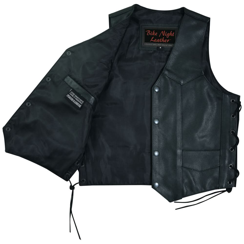 Aldo kids leather vest Kid's Leather Renegade Classics