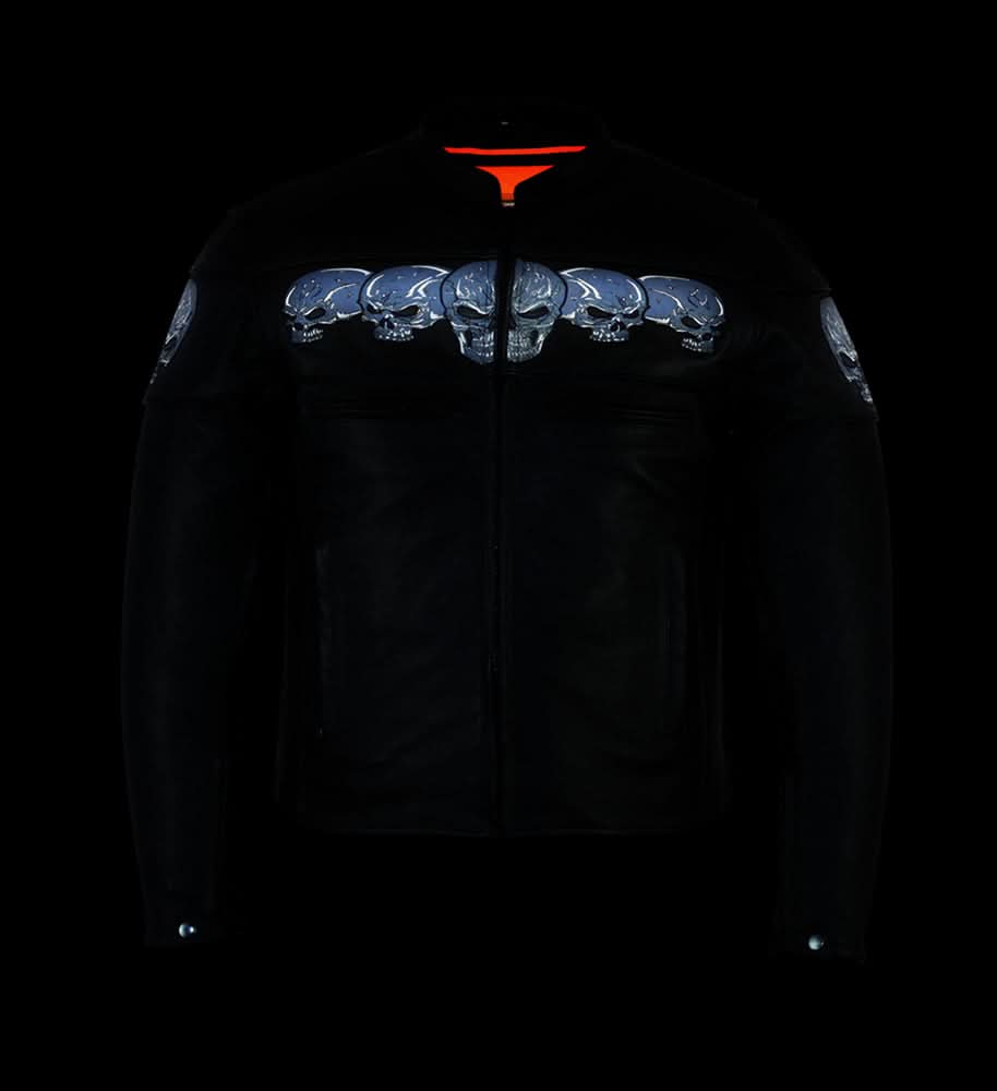 Revenant Men’s Black Scooter Jacket Men's Leather Jackets Renegade Classics