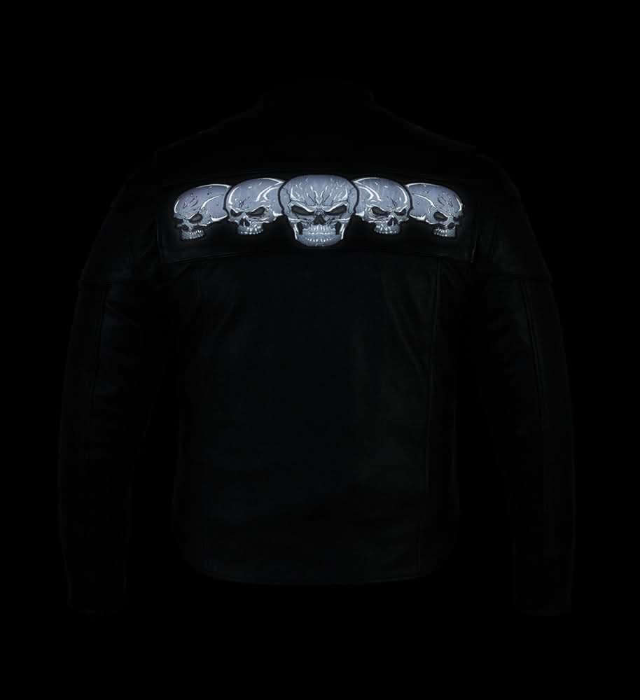 Revenant Men’s Black Scooter Jacket Men's Leather Jackets Renegade Classics
