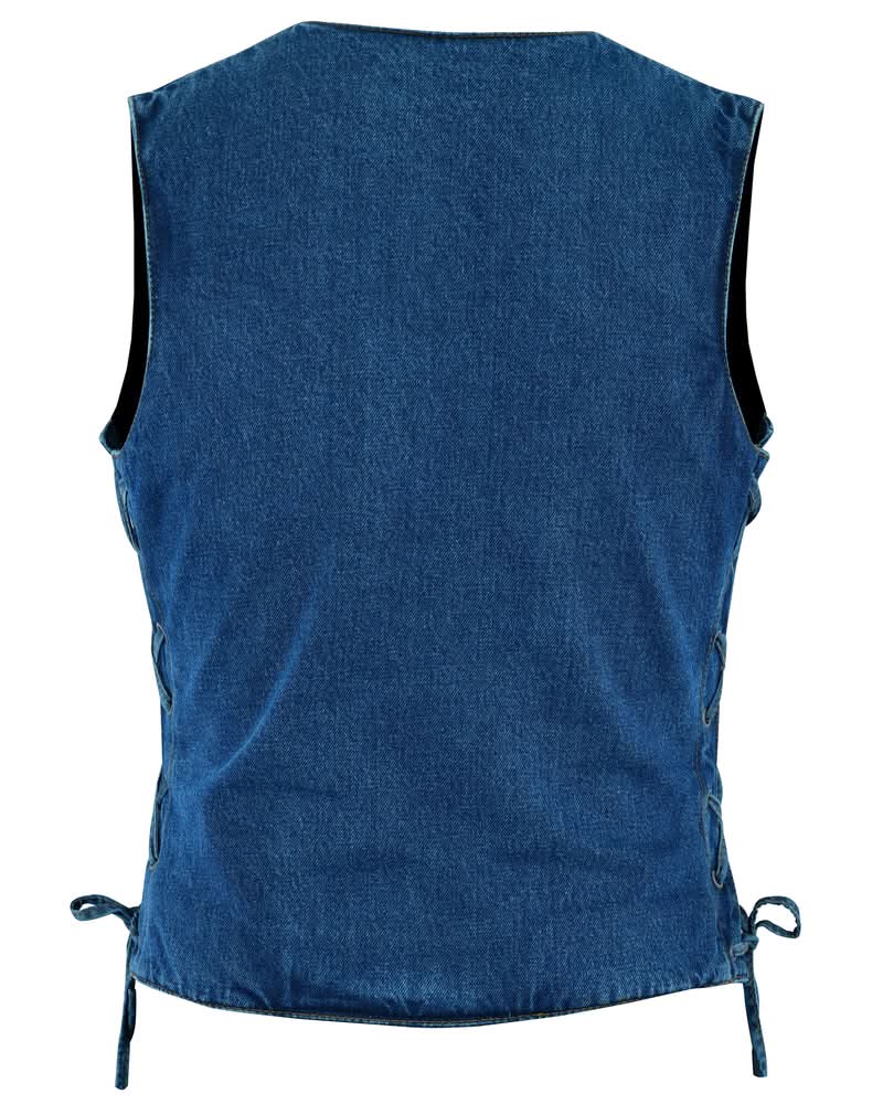 Blue Rider womens denim vest Women's Denim Vests Renegade Classics