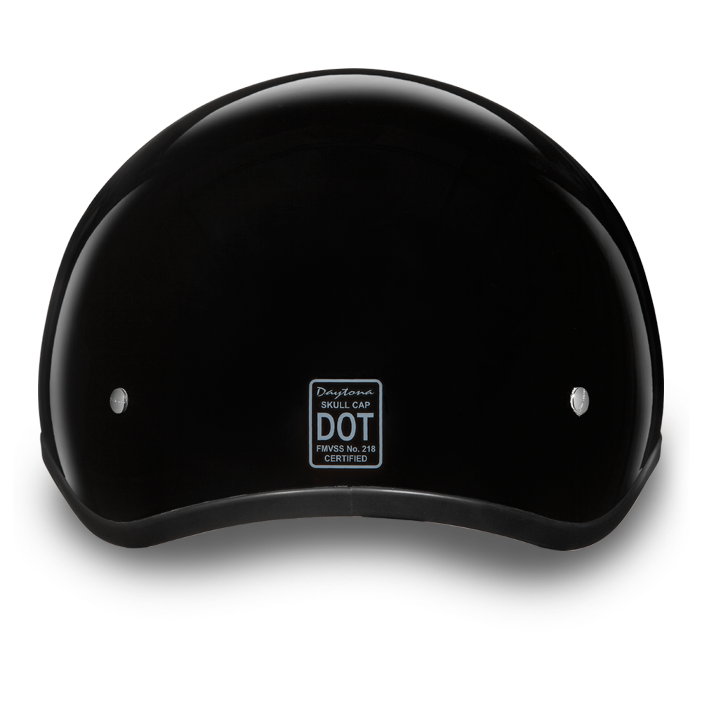 D6-BWH D.O.T. DAYTONA SKULL CAP - W/ BARBED WIRE HEART Helmets Daytona Helmets