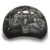D6-G D.O.T. DAYTONA SKULL CAP - W/ GUNS