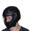F1-A D.O.T. FULL FACE: DAYTONA SHADOW: HI-GLOSS BLACK