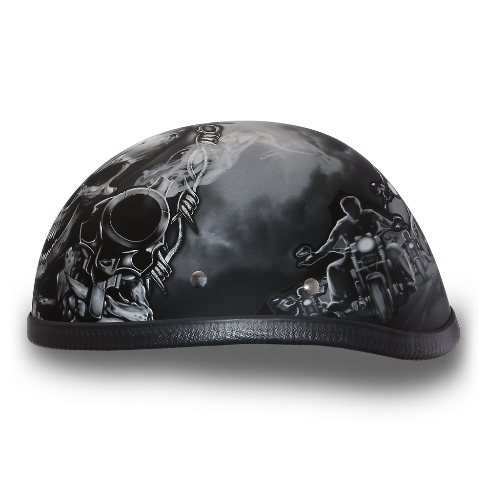 6002G EAGLE- W/ GUNS Non-DOT Helmets Daytona Helmets