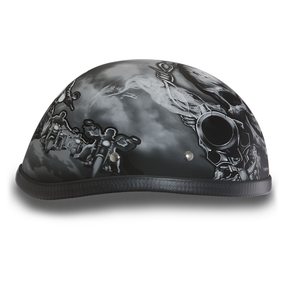 6002G EAGLE- W/ GUNS Non-DOT Helmets Daytona Helmets
