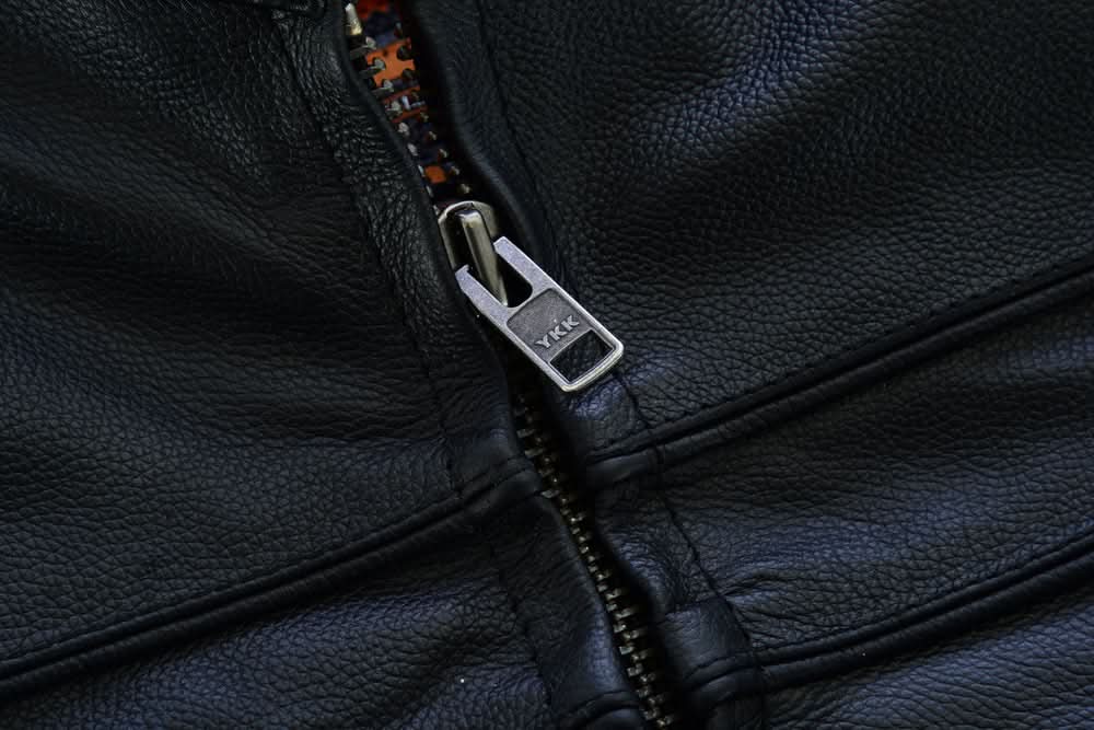 Havoc Men’s Tall Sporty Leather Scooter Jacket Men's Leather Jackets Renegade Classics