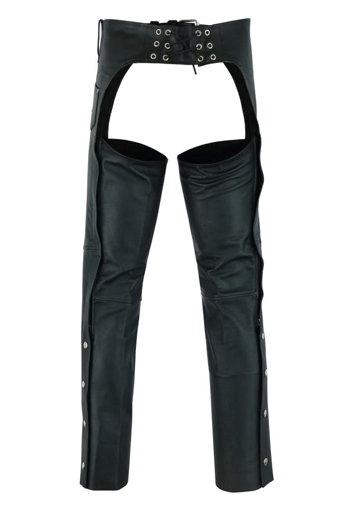 Velex Unisex leather motorcycle chaps Chaps & Pants Renegade Classics