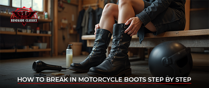 How to Break in Motorcycle Boots Step by Step