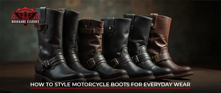 how to style motorcycle boots