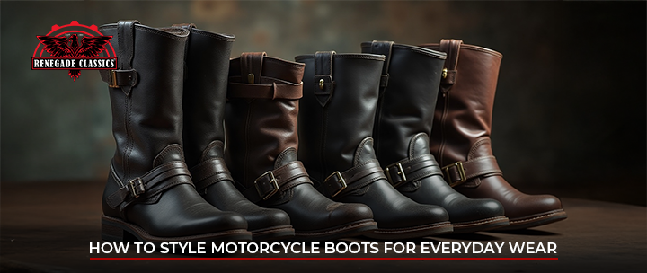 How to Style Motorcycle Boots for Everyday Wear