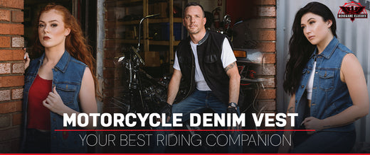 Motorcycle Denim Vest: Your Best Riding Companion