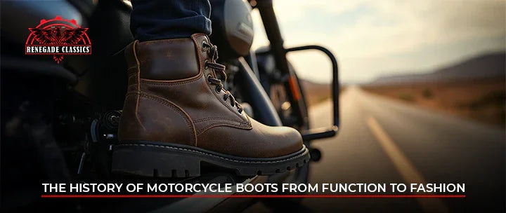 History of Motorcycle Boots