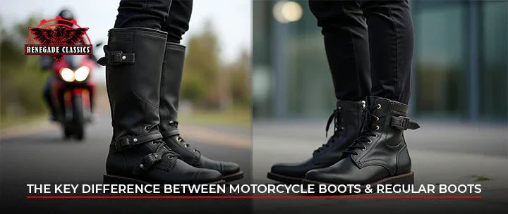 Differences Between Motorcycle Boots and Regular Boots