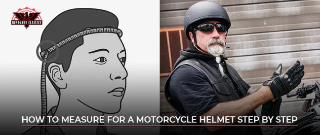How to Measure for a Motorcycle Helmet Step by Step
