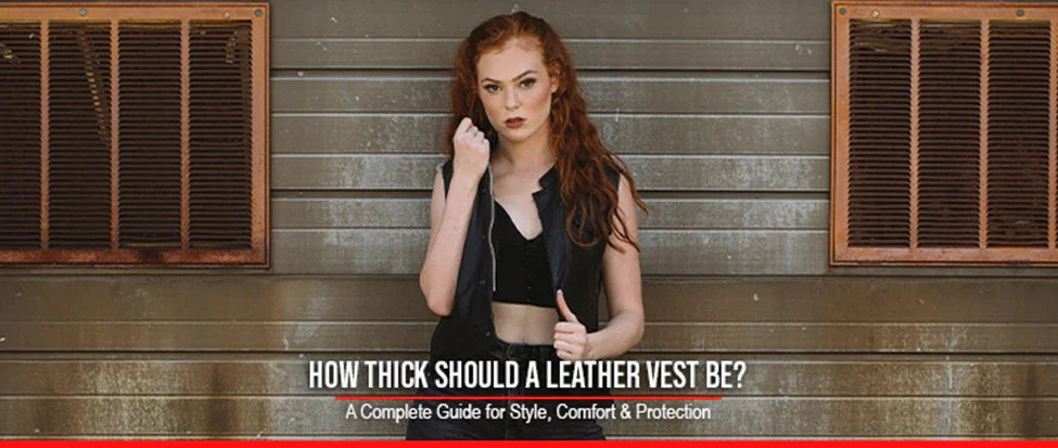 How Thick Should a Leather Vest Be