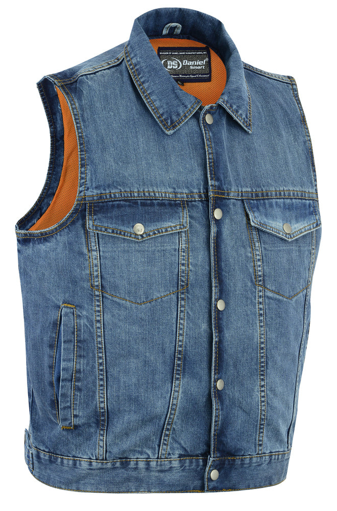 Men's Denim Vests