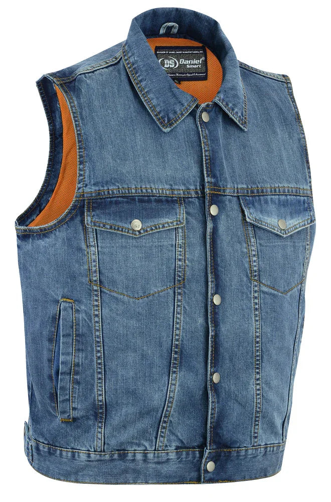 Men's Denim Vests