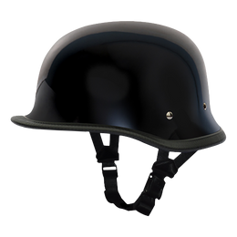 Novelty Big German- Hi-Gloss Black