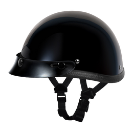 Novelty Smokey W/ Snaps- Hi-Gloss Black