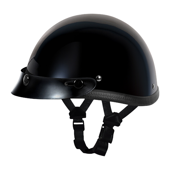 Novelty Smokey W/ Snaps- Hi-Gloss Black