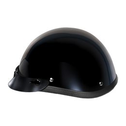 Novelty Smokey W/ Snaps- Hi-Gloss Black