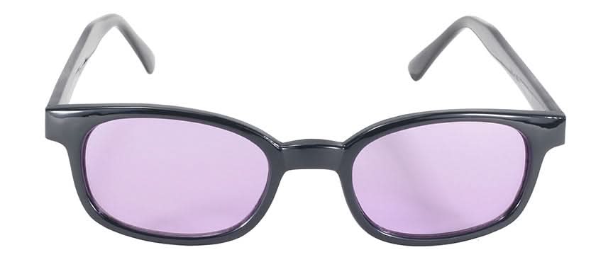 11216 X - KD'S BLK FRAME/LIGHT PURPLE LENS Renegade Classics