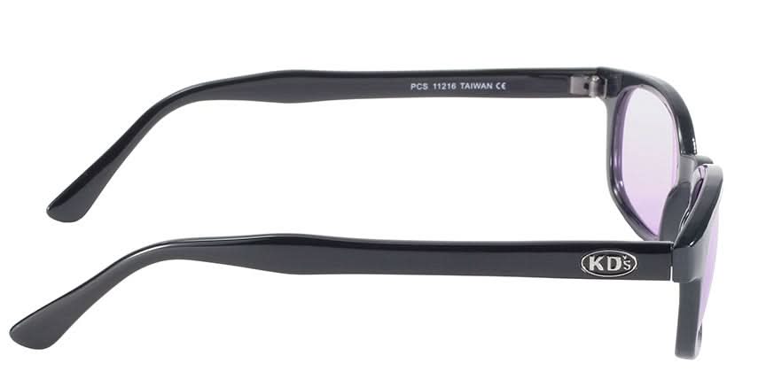 11216 X - KD'S BLK FRAME/LIGHT PURPLE LENS Renegade Classics