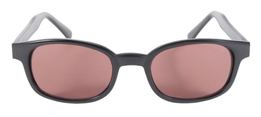 12120 X - KD'S MATTE BLK FRAME/ROSE LENS Renegade Classics