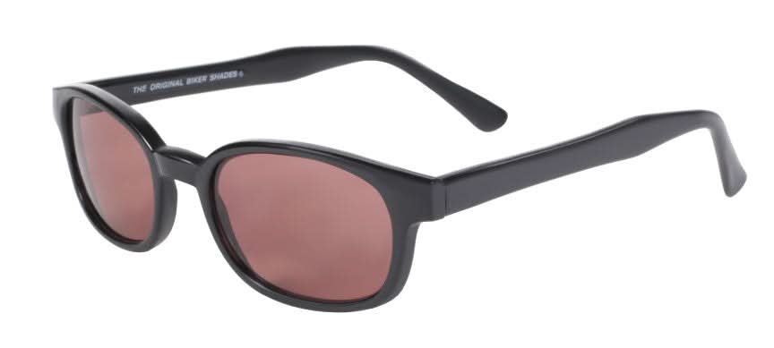 12120 X - KD'S MATTE BLK FRAME/ROSE LENS Renegade Classics