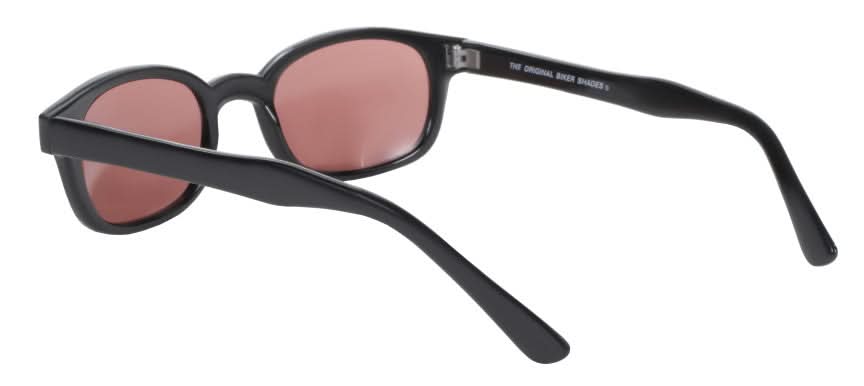 12120 X - KD'S MATTE BLK FRAME/ROSE LENS Renegade Classics