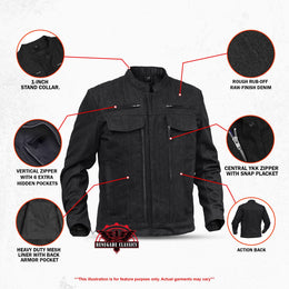 Shield Mens Denim Jacket