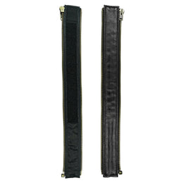 VXP504 Men's Black Universal Vest Expander Panel with Antique Zip vest expanders Renegade Classics