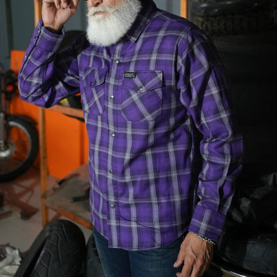 Ashplum Men’s Flannel Shirt