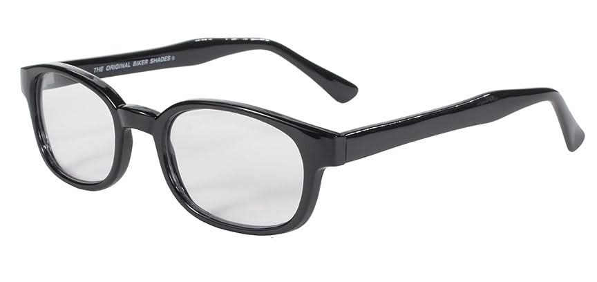 1015 X - KD'S BLK FRAME/CLEAR LENS Renegade Classics