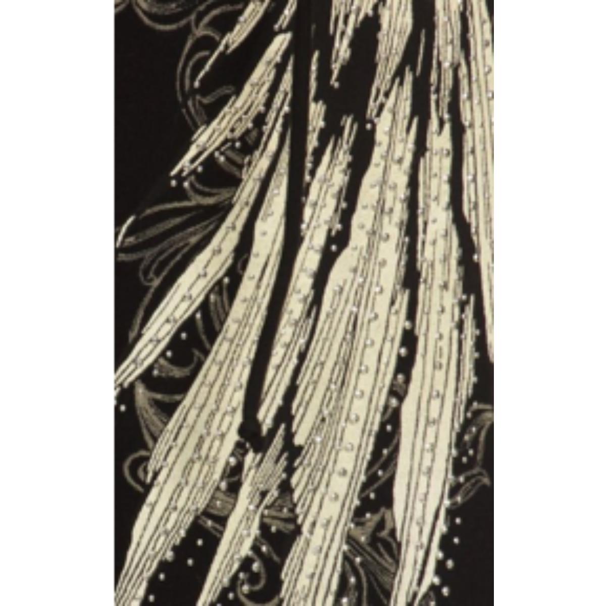 Women’s BLACK Oversized Angel Wing Tank Top Women's Shirts PLATINUM PLUSH