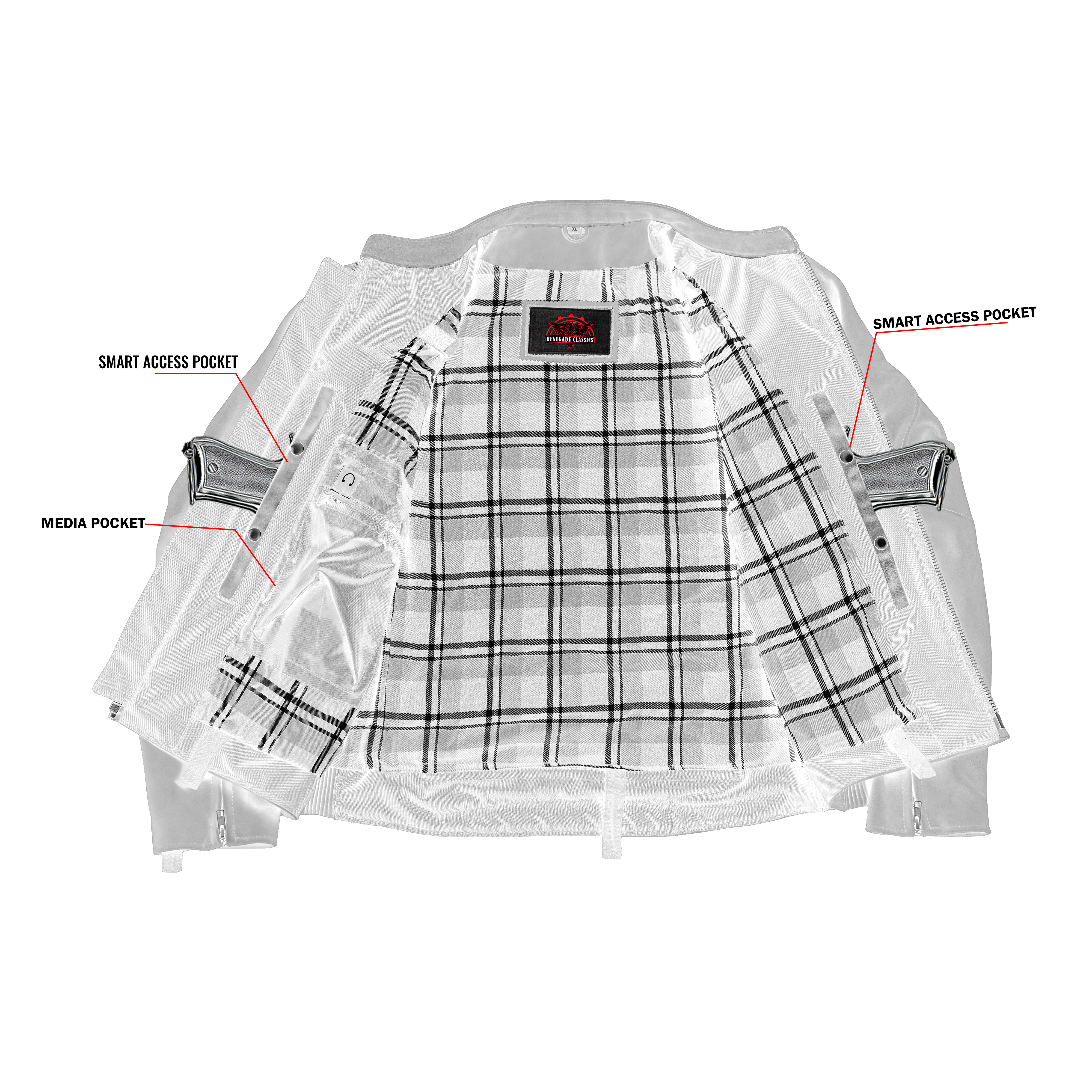 Rancher’s Edge - Men’s Leather Motorcycle Jacket