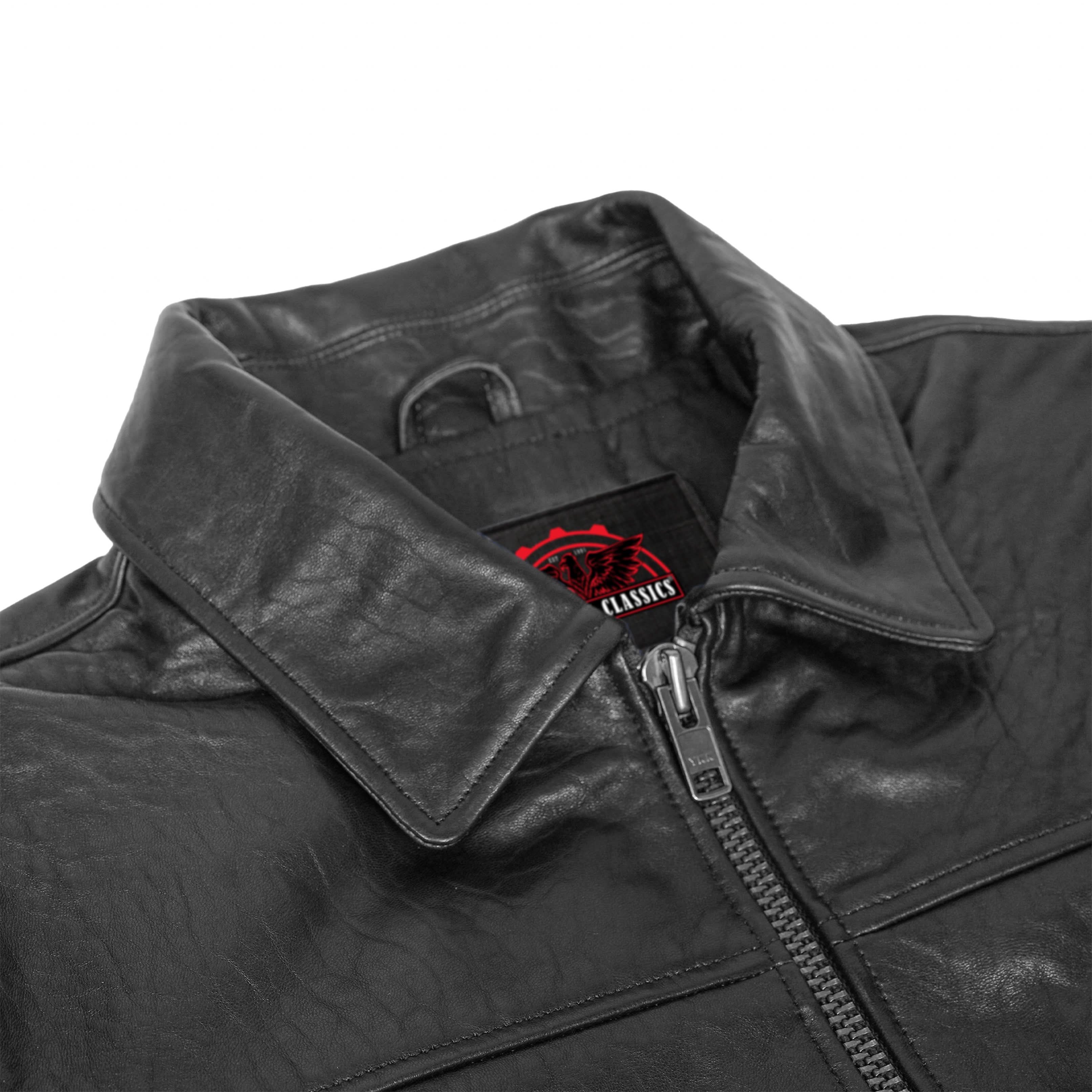 Breaking Men's Black  Leather Jacket