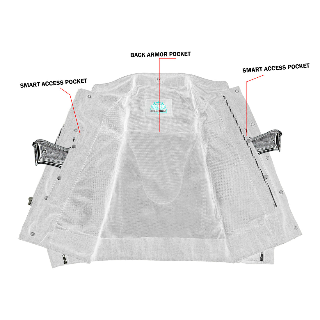 Shield Mens Denim Jacket