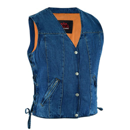 Blue Rider womens denim vest