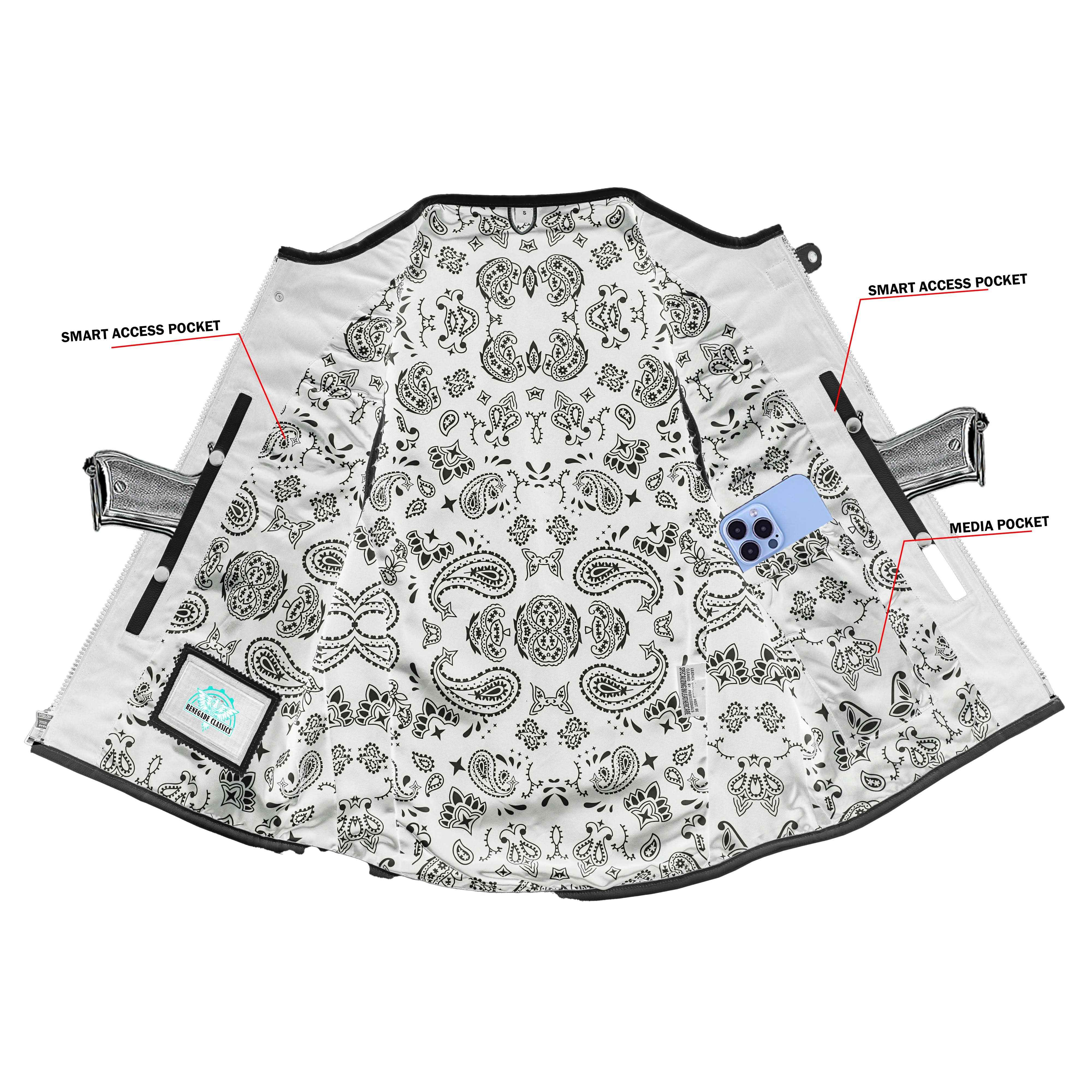 Striden Men's Leather Vest