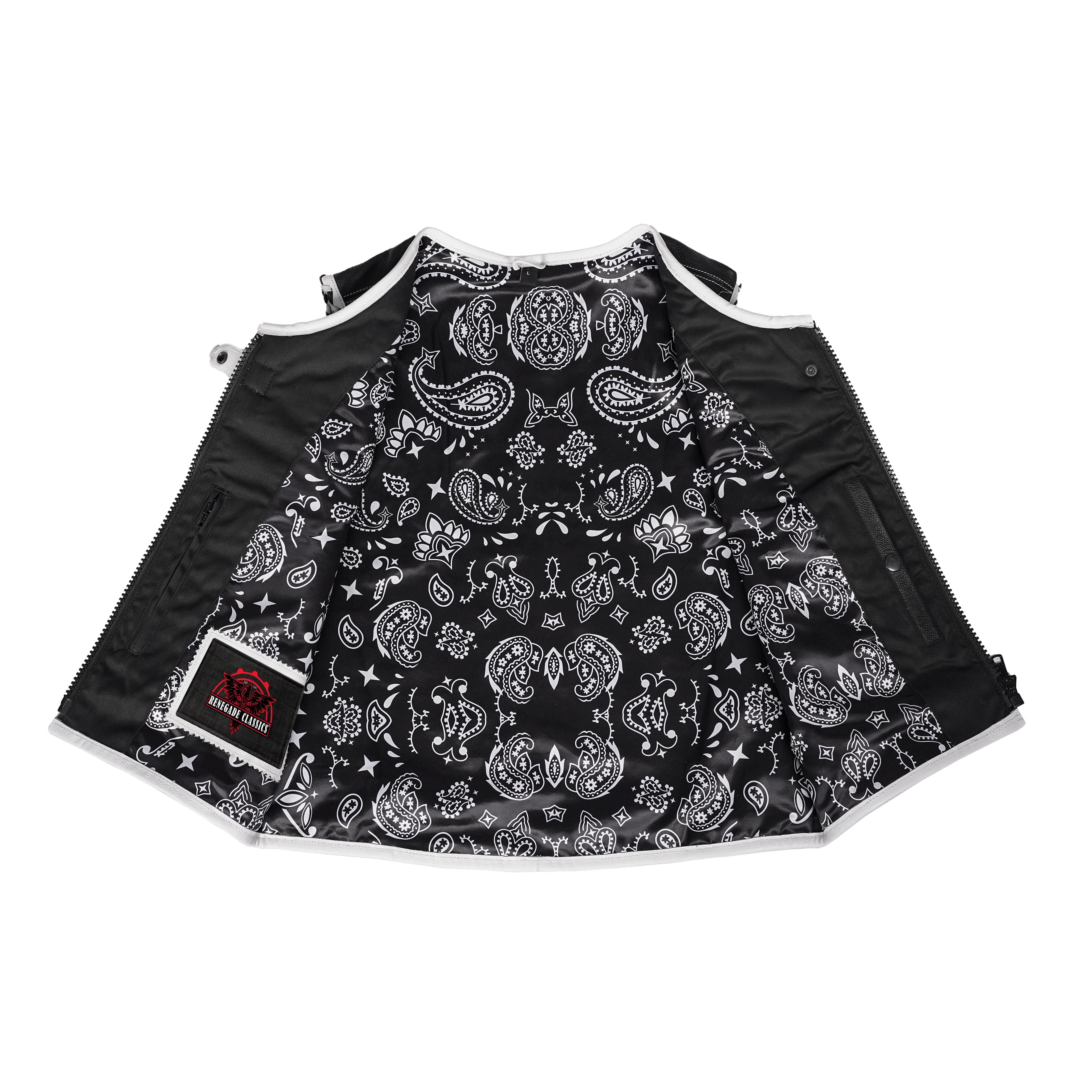 Zephyra Women's Leather Vest