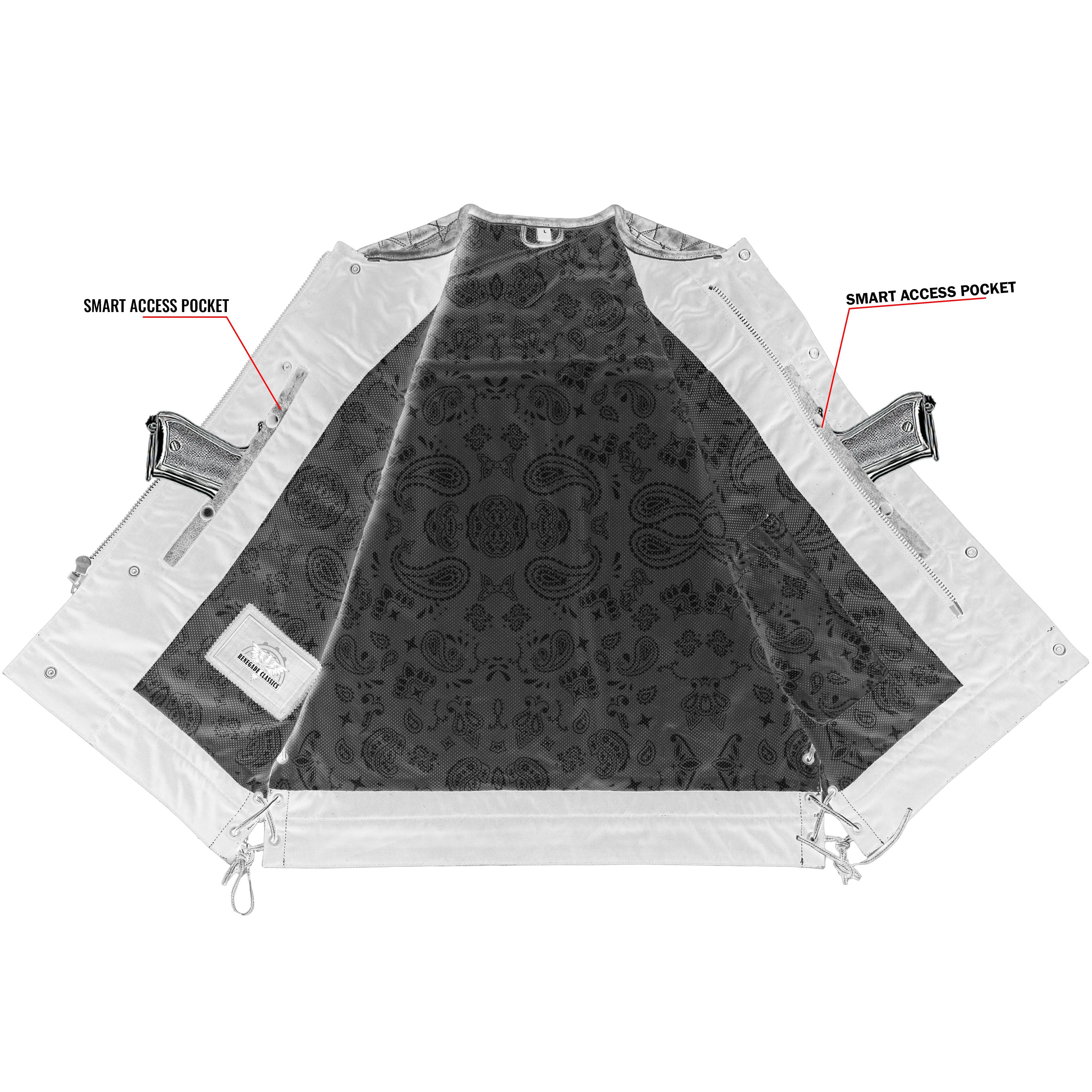 Ironhide Men’s Leather Vest