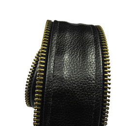 VXP504 Men's Black Universal Vest Expander Panel with Antique Zip vest expanders Renegade Classics