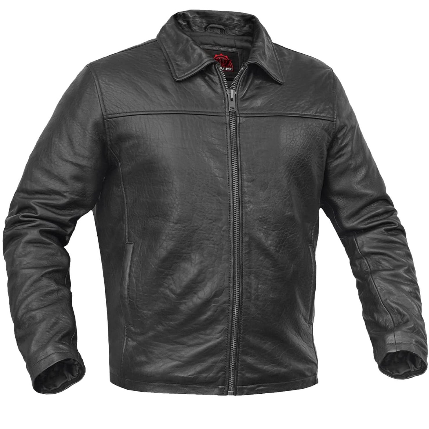 Breaking Men's Black  Leather Jacket